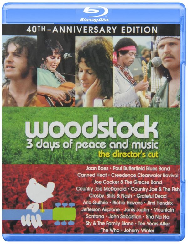 Woodstock: 3 Days of Peace and Music (40th Anniversary Edition) [Blu-ray]